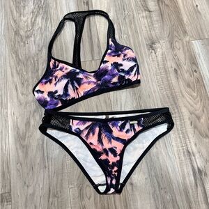 Venus Tropical Palm Print Bikini Set